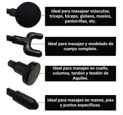🚚 PAGO CONTRAENTREGA 🚚 Masajeador Muscular Eléctrico Profesional - 45% de descuento + Envio grátis